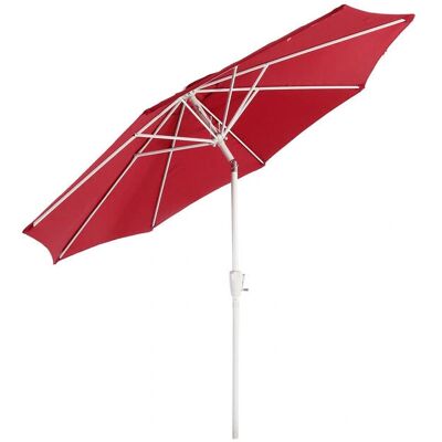 Décoshop26 - Ombrellone rotondo 3m - Inclinabile, Protezione UV Décoshop26 - Ombrellone rotondo 3m - Inclinabile, Protezione UV