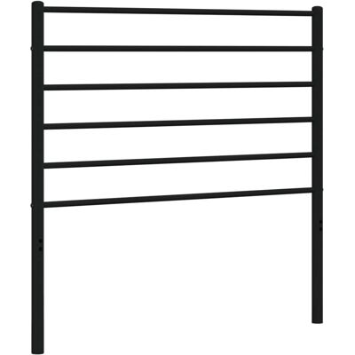 Décoshop26 - TDL0202450 - Negro - Acero 100 cm - Cabecero Décoshop26 - TDL0202450 - Negro - Acero 100 cm - Cabecero