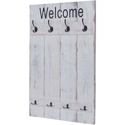 Décoshop26 Pannello da Parete con 8 Ganci - Gancio da Parete Décoshop26 Pannello da Parete con 8 Ganci - Gancio da Parete