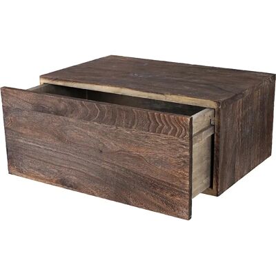 Décoshop26 - Étagère murale 21x46x30 cm - Marron - Wall shelf - Publicité Décoshop26 - Étagère murale 21x46x30 cm - Marron - Wall shelf - Publicité
