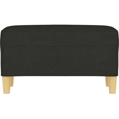 HelloShop26 - 70x35x41 cm - tela negra - Banco HelloShop26 - 70x35x41 cm - tela negra - Banco