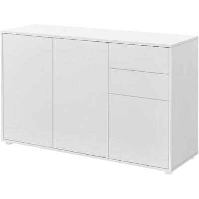 HELLOSHOP26 Modelo 03_0005047 Gabinete de almacenamiento blanco mate HELLOSHOP26 Modelo 03_0005047 Gabinete de almacenamiento blanco mate