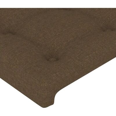 DÉCOSHOP26 - TDL0203124 - Marrone scuro - 90 cm - 78/88 cm - Testiera DÉCOSHOP26 - TDL0203124 - Marrone scuro - 90 cm - 78/88 cm - Testiera