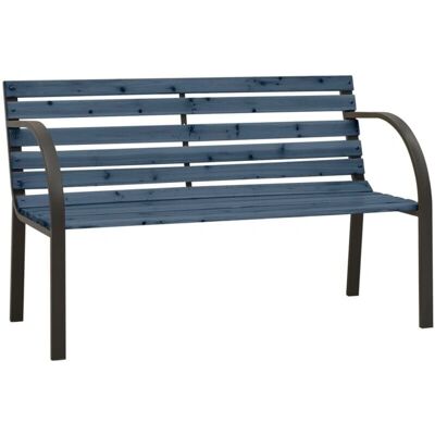 Helloshop26 - Banco de jardín para niños 81cm Madera de pino chino gris - Muebles de exterior Helloshop26 - Banco de jardín para niños 81cm Madera de pino chino gris - Muebles de exterior