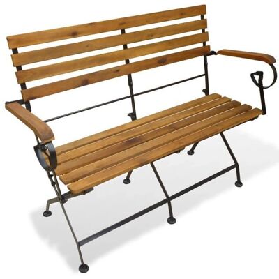 Helloshop26 banco de jardín de 112 cm - Muebles de jardín Helloshop26 banco de jardín de 112 cm - Muebles de jardín
