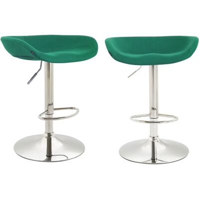 DÉCOSHOP26 - TDB10262 - Verde - Conjunto de taburetes DÉCOSHOP26 - TDB10262 - Verde - Conjunto de taburetes