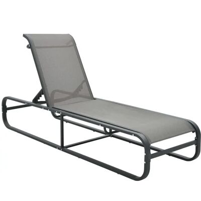 Helloshop26 - Tumbona ajustable resistente al agua en aluminio - Muebles de jardín Helloshop26 - Tumbona ajustable resistente al agua en aluminio - Muebles de jardín