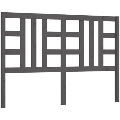 Décoshop26 - TDL0203442 - Grigio - Pino - Headboard Décoshop26 - TDL0203442 - Grigio - Pino - Headboard