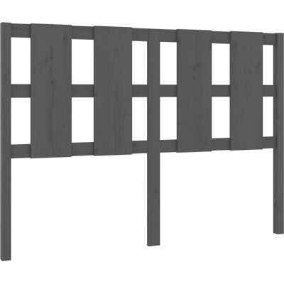 Décoshop26 - TDL0203454 - Madera de pino gris - Headboard Décoshop26 - TDL0203454 - Madera de pino gris - Headboard