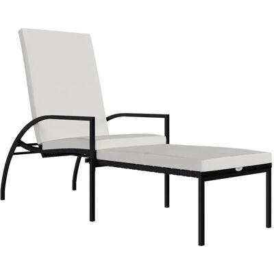 Helloshop26 - Silla de descanso exterior con respaldo ajustable Helloshop26 - Silla de descanso exterior con respaldo ajustable