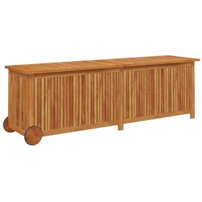 HELLOSHOP26 Caja de almacenamiento de acacia - Muebles de jardín HELLOSHOP26 Caja de almacenamiento de acacia - Muebles de jardín