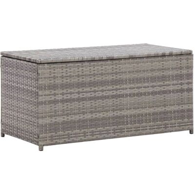 HELLOSHOP26 Modelo 02_0013116 - Caja de almacenamiento de jardín, 100x50x50cm, Gris HELLOSHOP26 Modelo 02_0013116 - Caja de almacenamiento de jardín, 100x50x50cm, Gris
