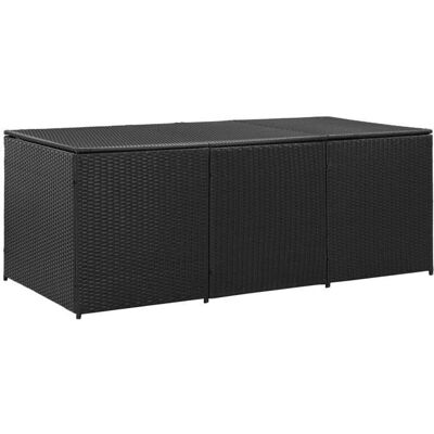 Unknown - 02_0013121 - 180x90x75cm - Negro - Caja de almacenamiento Unknown - 02_0013121 - 180x90x75cm - Negro - Caja de almacenamiento