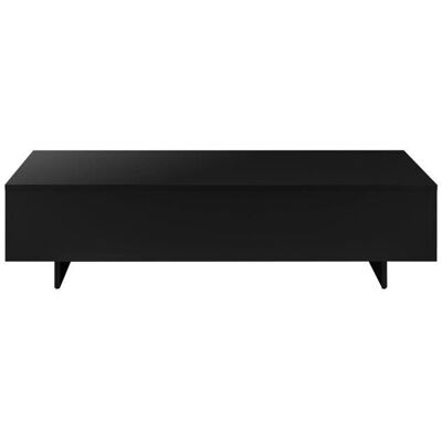 Helloshop26 - Tavolino melaminico 115 cm - Nero - Coffee table Helloshop26 - Tavolino melaminico 115 cm - Nero - Coffee table