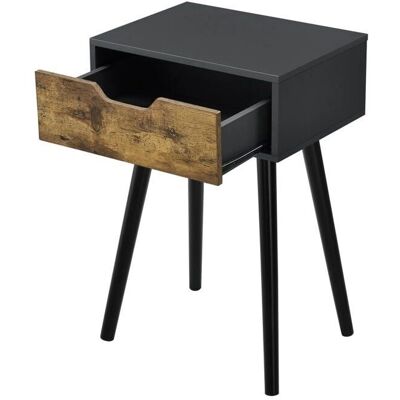 HELLOSHOP26 - 60 cm PVC nero - Black - Tavolino HELLOSHOP26 - 60 cm PVC nero - Black - Tavolino