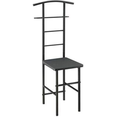 HELLOSHOP26 - Galán - Metal - Asiento gris - Valetstand HELLOSHOP26 - Galán - Metal - Asiento gris - Valetstand