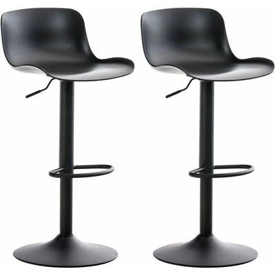 Taburetes de Bar Negros Ajustables Giratorios - Mobikasa Taburetes de Bar Negros Ajustables Giratorios - Mobikasa