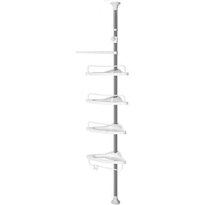 HelloShop26 - Telescopic Corner Shelf - Shower Corner Shelf HelloShop26 - Telescopic Corner Shelf - Shower Corner Shelf