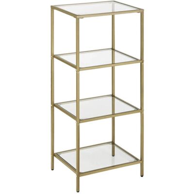 HelloShop26 - Salle de bains à 4 niveaux - 40x30x95 cm - Étagère de rangement - Publicité HelloShop26 - Salle de bains à 4 niveaux - 40x30x95 cm - Étagère de rangement - Publicité