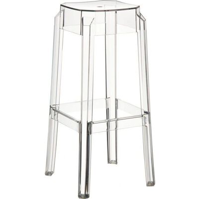 Décoshop26 Modèle 100000025 - Tabouret de bar en plastique transparent - Publicité Décoshop26 Modèle 100000025 - Tabouret de bar en plastique transparent - Publicité