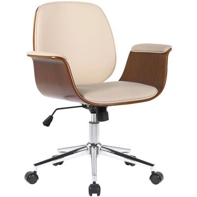 Décoshop26 Modelo BUR10554 Silla de oficina - Altura ajustable y giratoria Décoshop26 Modelo BUR10554 Silla de oficina - Altura ajustable y giratoria