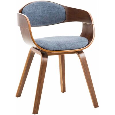 DECOSHOP26 - BUR10544 - Tissu Bois - Chaise d'accent - Publicité DECOSHOP26 - BUR10544 - Tissu Bois - Chaise d'accent - Publicité