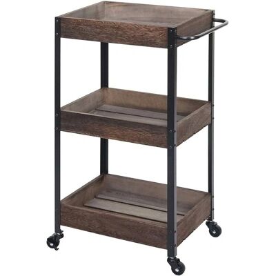 DÉCOSHOP26 - ETA04057 - Legno di paulownia - Carrello da cucina DÉCOSHOP26 - ETA04057 - Legno di paulownia - Carrello da cucina