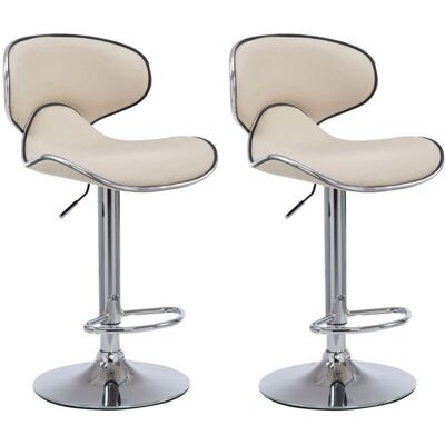 Décoshop26 Modello TDB10124 Sgabello da bar regolabile - Set da 2 Décoshop26 Modello TDB10124 Sgabello da bar regolabile - Set da 2