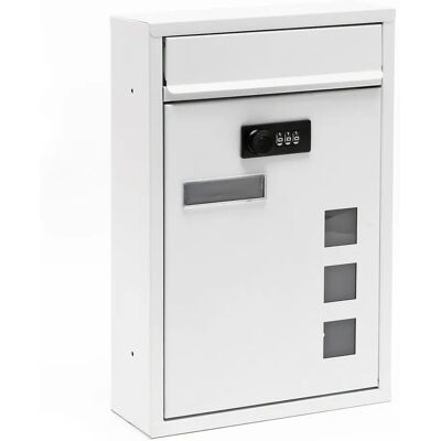 HELLOSHOP26 - 16_0000066 - Bianco - Cassetta postale HELLOSHOP26 - 16_0000066 - Bianco - Cassetta postale