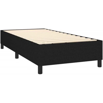 Décoshop26 - TDL0206966 - Negro - 90x200 cm - Bed frame Décoshop26 - TDL0206966 - Negro - 90x200 cm - Bed frame