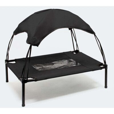 HELLOSHOP26 Lettino per cani 60 cm S 15 kg negro - Pet cot HELLOSHOP26 Lettino per cani 60 cm S 15 kg negro - Pet cot