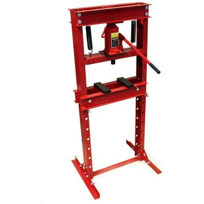 HelloShop26 - 20 Ton Frame Press - Rojo - Hydraulic Press HelloShop26 - 20 Ton Frame Press - Rojo - Hydraulic Press