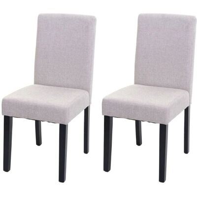 DÉCOSHOP26 Modelo CDS04460 - Sillas de comedor en crema modernas DÉCOSHOP26 Modelo CDS04460 - Sillas de comedor en crema modernas
