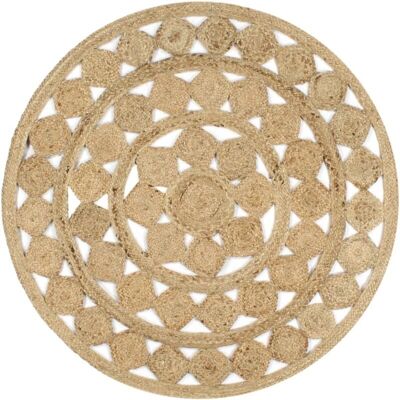 DÉCOSHOP26 - DEC023506 - Natural - 120 cm - Alfombra DÉCOSHOP26 - DEC023506 - Natural - 120 cm - Alfombra