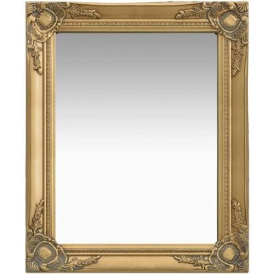 Décoshop26 - DEC022859 - Or - 50x60 cm - Mirror - Publicité Décoshop26 - DEC022859 - Or - 50x60 cm - Mirror - Publicité