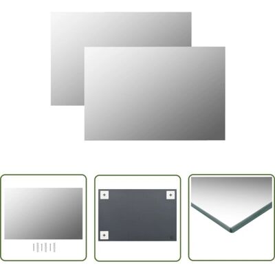 DECOSHOP26 - DEC022839 - 60x40cm - Rectangular - Espejo DECOSHOP26 - DEC022839 - 60x40cm - Rectangular - Espejo