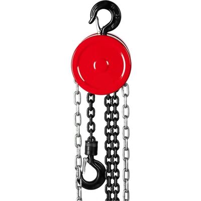 HelloShop26 - 1 Ton - 6 m - Polipasto de cadena HelloShop26 - 1 Ton - 6 m - Polipasto de cadena