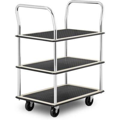 HelloShop26 - Cart 150 kg - 3 bandejas - Tool trolley HelloShop26 - Cart 150 kg - 3 bandejas - Tool trolley