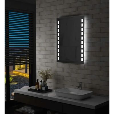 DECOSHOP26 - DEC022578 - 60x80 cm - Plateado - Mirror DECOSHOP26 - DEC022578 - 60x80 cm - Plateado - Mirror