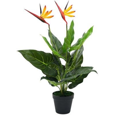 DÉCOSHOP26 DEC021942 - 66 cm - Strelitzia reginae - Planta artificial DÉCOSHOP26 DEC021942 - 66 cm - Strelitzia reginae - Planta artificial