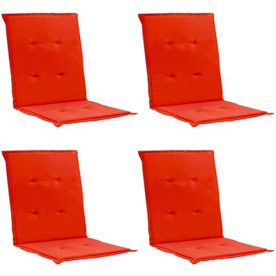 DÉCOSHOP26 - DEC021687 - Rosso - Cuscini per sedie da giardino DÉCOSHOP26 - DEC021687 - Rosso - Cuscini per sedie da giardino