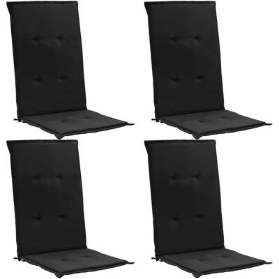 DECOSHOP26 - DEC021667 - Negro - Garden chair cushions DECOSHOP26 - DEC021667 - Negro - Garden chair cushions
