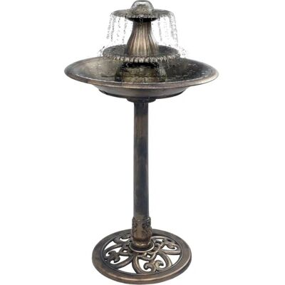 Decorazione Giardino Tazza per Uccelli - Fontana per uccelli in plastica, 50x91 cm Decorazione Giardino Tazza per Uccelli - Fontana per uccelli in plastica, 50x91 cm