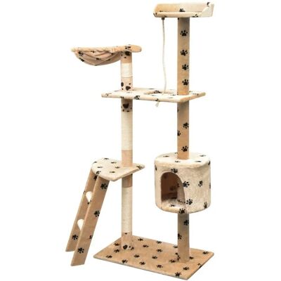 Helloshop26 Rascador para gatos - Albero per gatti multi-piano con pali in sisal - Albero per gatti Helloshop26 Rascador para gatos - Albero per gatti multi-piano con pali in sisal - Albero per gatti