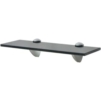 HELLOSHOP26 Estante de Vidrio - 30x20 cm - Negro - Estante de Pared HELLOSHOP26 Estante de Vidrio - 30x20 cm - Negro - Estante de Pared