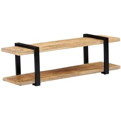 Helloshop26 Mobile TV in Legno di Mango - Stile Industriale - 130cm Helloshop26 Mobile TV in Legno di Mango - Stile Industriale - 130cm
