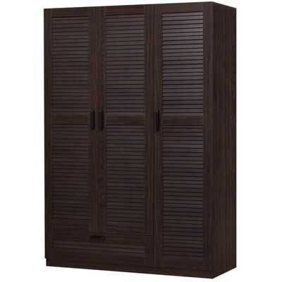HelloShop26 - Wardrobe - 7 shelves - 1 drawer - Wardrobe HelloShop26 - Wardrobe - 7 shelves - 1 drawer - Wardrobe