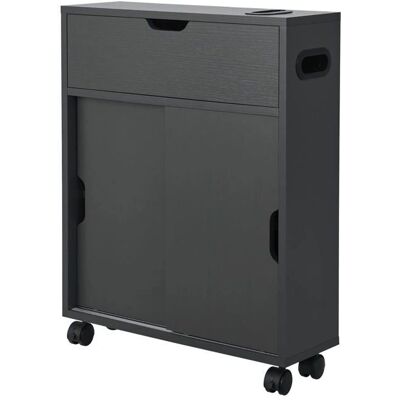 HELLOSHOP26 Mueble compacto para baño - Gris oscuro HELLOSHOP26 Mueble compacto para baño - Gris oscuro