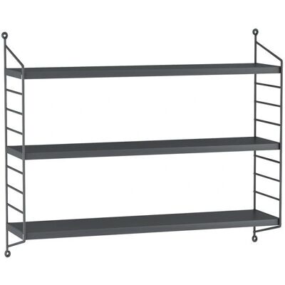 HelloShop26 - 3-Level Wall Shelf - 50x60x15 - Shelf HelloShop26 - 3-Level Wall Shelf - 50x60x15 - Shelf