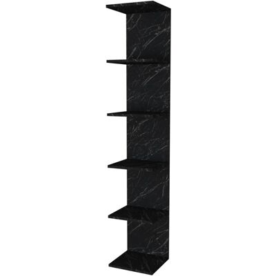 HelloShop26 - Surahammar - Negro Mármol - Repisa de pared HelloShop26 - Surahammar - Negro Mármol - Repisa de pared
